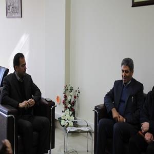 دیدار مدیرکل و معاونین شرکت توزیع نیروی برق استان با ریاست سازمان